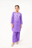 2 Pcs Printed Suit