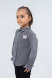 Girls Woven Embroidered Shirt