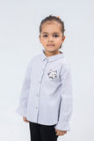 Girls Woven Embroidered Shirt