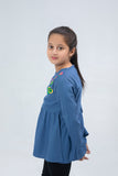 Girls Woven Embroidered Frock