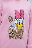 Daisy Duck Girls Sweatshirt