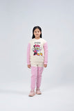 Girls Color Block Suit