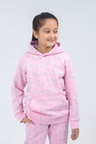 Girls Printed Hooded Top