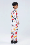 Dino Printed Boys Suit