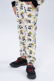 Boys Mickey Printed Trouser