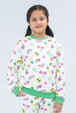 Girls Printed Sweatshirt