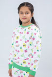 Girls Printed Sweatshirt