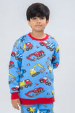 Boys Truck Printed Sweatshirt