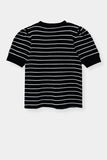 Girls Striper Jacquard t-shirt
