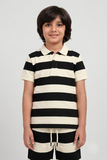 Boys Striper Polo