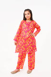 2 Pcs Printed Suit