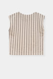 Striper Sleeveless Tee