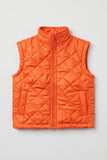Orange Quilted Jacket