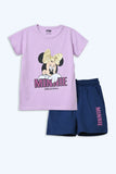 Girls Minnie Graphic Suit