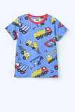 Truck Printed Boys T-shirt