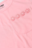 Girls T-shirt  with lace details