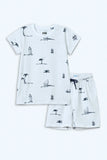 Boys Printed Suit