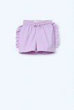 Girls shorts with frill details