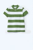 Boys Striper varsity collar polo