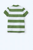 Boys Striper varsity collar polo