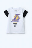 Lakers Graphic Boys T-Shirt