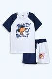 Boys Mickey Mouse Graphic Suit