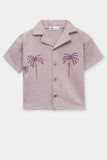Embroidered  Safari Shirt