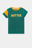 Color blocking T-shirt