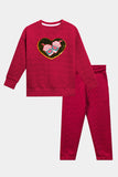 Girls Jacquard Suit