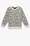 Lightweight Printed Girls Sweatshirt