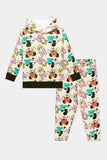 Girls Printed Suit