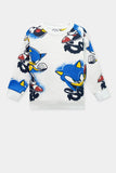 Sonic Boys Printed Sweatshirt