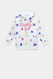 Daddys Girl Printed Hoodie