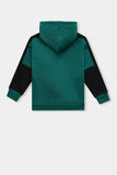 BOYS COLOR BLOCK HOODED TOP