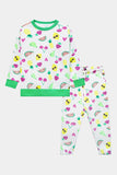 Girls Printed Suit