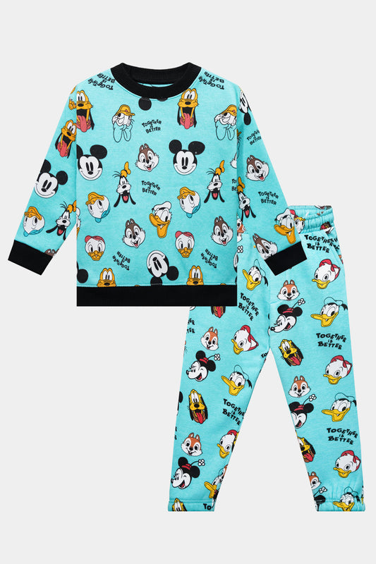 Printed Girls Suit