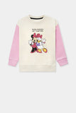 Girls Color Block Sweatshirt