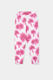Palm Printed  girls Trouser