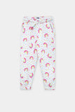 Rainbow Girls printed Zipper Suit