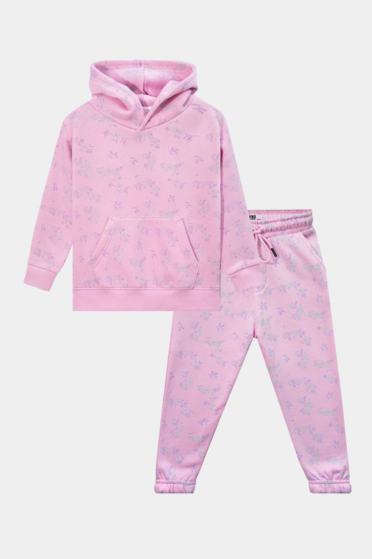 Girls Printed Suit