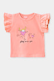 Infant Frill sleeves T-Shirt