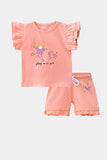 Infant Frill sleeves Suit
