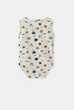Printed Boys Romper