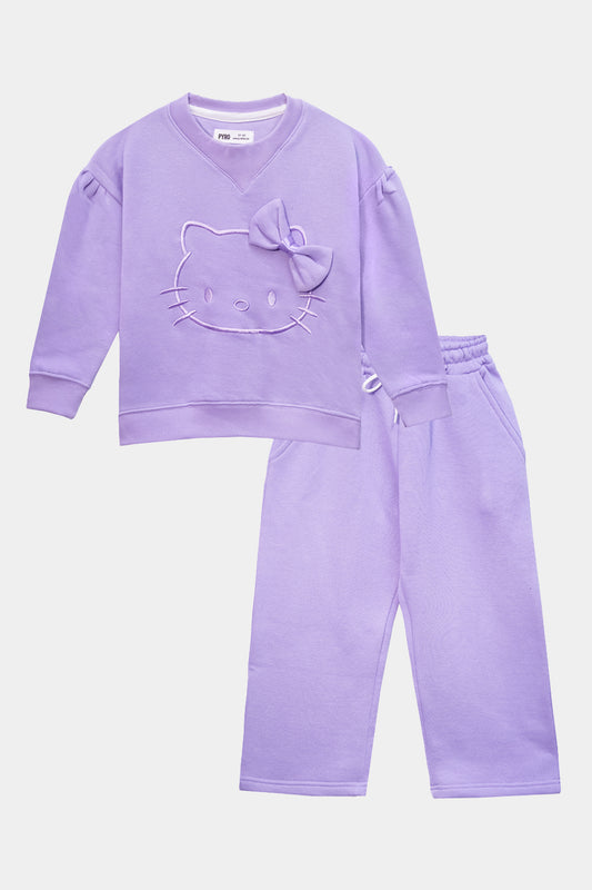 Hello kitty Embroidered  Suit