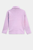 Ribbed High Neck