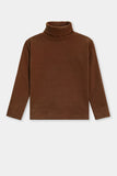Ribbed High Neck