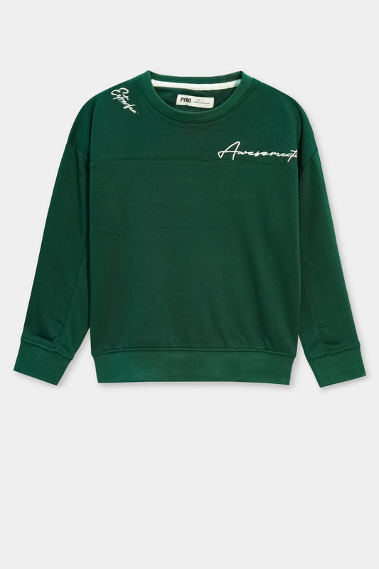 Embroidered  loose Sweartshirt