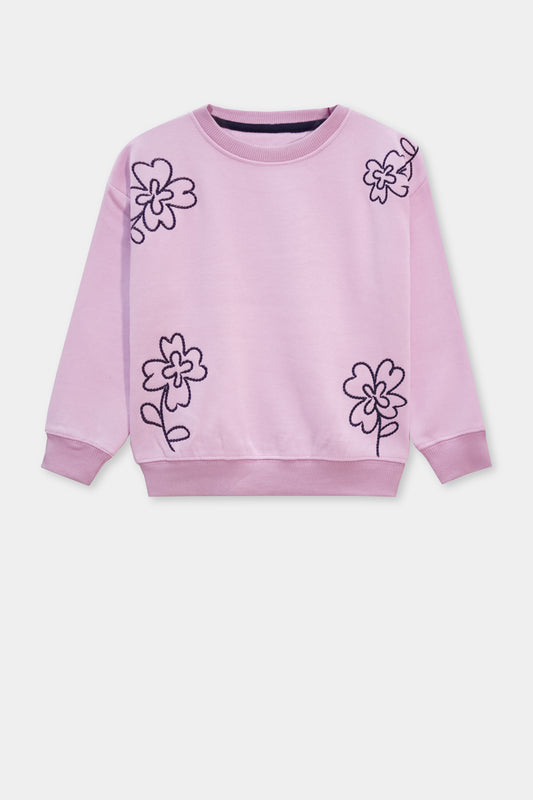 Embroidered Girls Suit