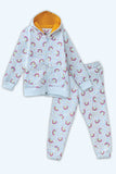 Rainbow Girls printed Zipper Suit