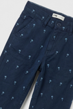 Boys  Palm Print Pant